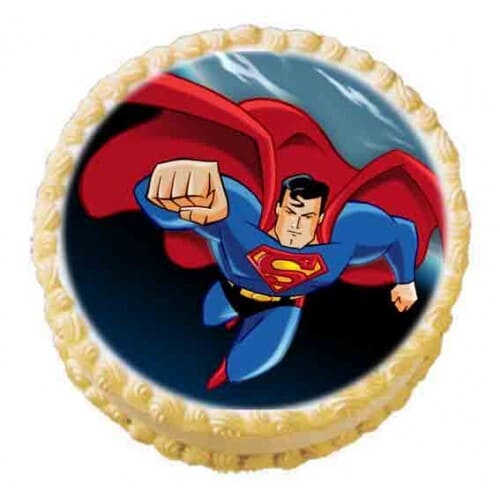 Superman Photo Cake Delivery in Ghaziabad