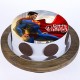Superman Pineapple Photo Cake Delivery in Ghaziabad