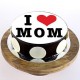 I Love Mom Chocolate Cake Delivery in Ghaziabad