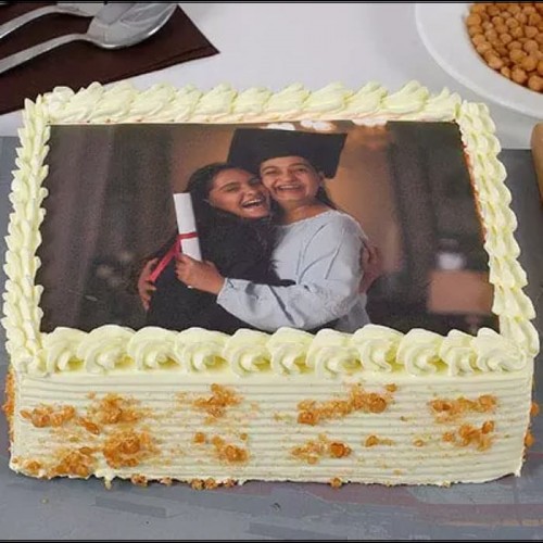 Butter Scotch Personalized Photo Cake Delivery in Ghaziabad