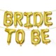 Bride To Be Golden Foil Balloon Delivery in Ghaziabad