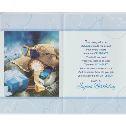Son Birthday Card Small Delivery in Ghaziabad
