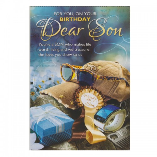 Son Birthday Card Small Delivery in Ghaziabad