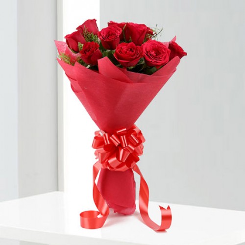 12 Red Roses Bouquet Delivery in Ghaziabad