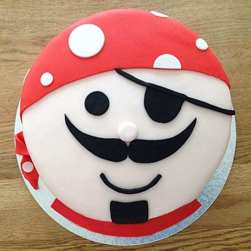 Pirate Birthday Fondant Cake Delivery in Ghaziabad Pirate Birthday Fondant Cake Delivery in Ghaziabad