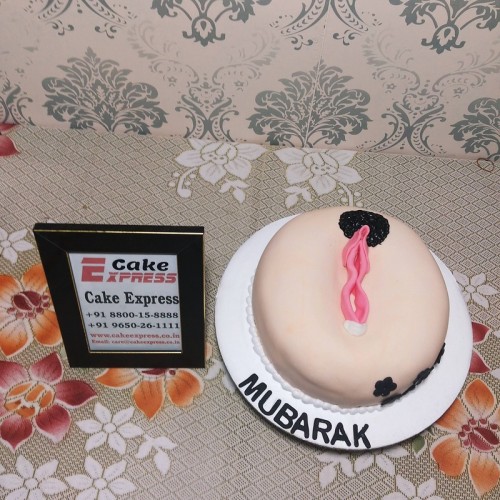 Vagina Shape Naughty Cake Delivery in Ghaziabad
