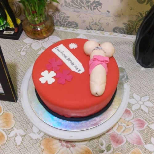 Penis Theme Birthday Cake Delivery in Ghaziabad