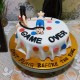 Game Over Bachelorette Theme Cake Delivery in Ghaziabad