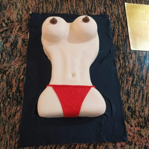 Naughty Naked Body Shape Cake Delivery in Ghaziabad