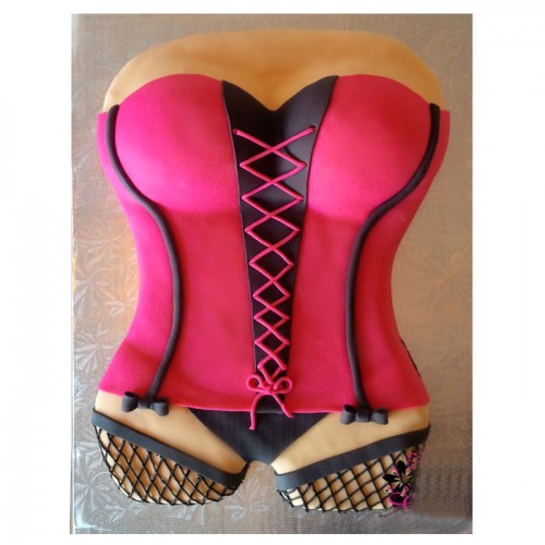 Women Body Naughty Fondant Cake Delivery in Ghaziabad