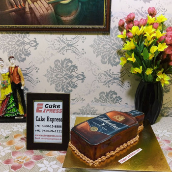 Ballantines Scotch Whiskey Cake