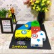 4 Number Avengers Theme Cake Delivery in Ghaziabad
