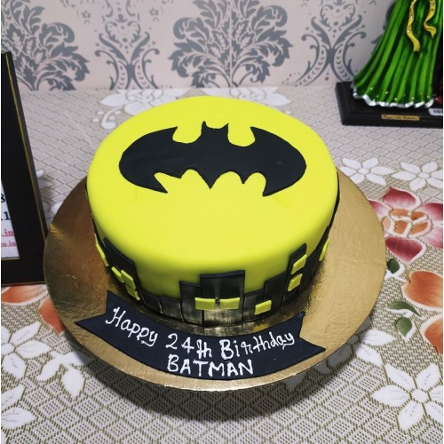 Batman Theme Customized Cake Delivery in Ghaziabad