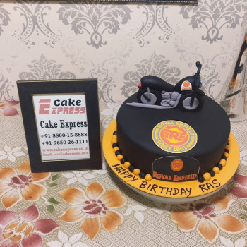 Royal Enfield Customized Cake