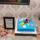 Tech Guy Theme Fondant Cake Delivery in Ghaziabad