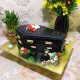 Coffin Shaped Fondant Cake Delivery in Ghaziabad