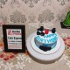 Gym Lover Fondant Cake Delivery in Ghaziabad