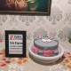 Pussy Cat Face Fondant Cake Delivery in Ghaziabad