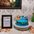 Cute Animal Kids Fondant Cake