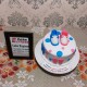 Baby Feet Baby Shower Cake Delivery in Ghaziabad