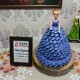 Purple Barbie Doll Cake Delivery in Ghaziabad