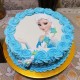 Elsa Frozen Photo Cake Delivery in Ghaziabad