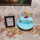 6 Month Birthday Fondant Cake Delivery in Ghaziabad