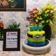 3 Minions Designer Fondant Cake Delivery in Ghaziabad
