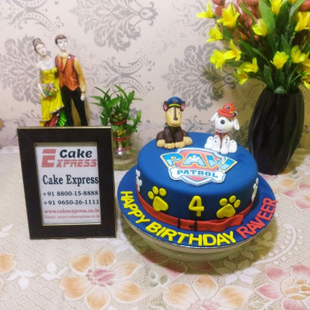 Paw Patrol Designer Fondant Cake