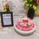 Pink Peppa Pig Designer Cake Delivery in Ghaziabad