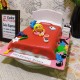 Lazy Girl Themed Cake Delivery in Ghaziabad