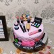 Makeup Themed Designer Cake Delivery in Ghaziabad