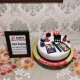 Personalized Cosmetics Theme Cake Delivery in Ghaziabad