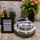 Music Lover Theme Fondant Cake Delivery in Ghaziabad