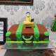 Workaholic Designer Fondant Cake Delivery in Ghaziabad