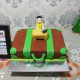 Workaholic Designer Fondant Cake Delivery in Ghaziabad