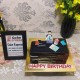 Office Guy Theme Fondant Cake Delivery in Ghaziabad