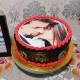 Round Black Forest Photo Cake Delivery in Ghaziabad