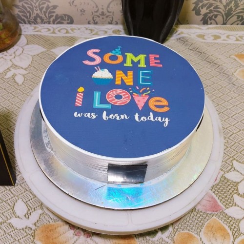 Someone I Love Photo Cake Delivery in Ghaziabad