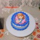 Disney Princess Sofia Round Photo Cake Delivery in Ghaziabad