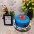 Delicious Spiderman Fondant Cake