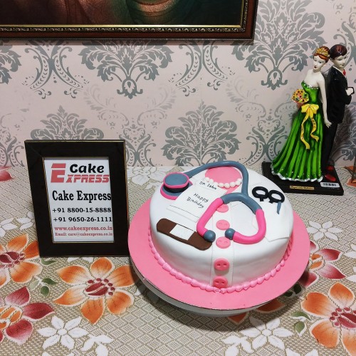 Female Doctor Birthday Cake Delivery in Ghaziabad