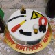 Electrician Tools Theme Fondant Cake Delivery in Ghaziabad