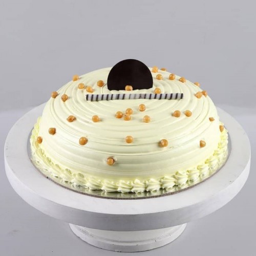 Heavenly Butterscotch Cream Cake Delivery in Delhi