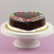 Heart Shaped Chocolate Cake With Gems Delivery in Ghaziabad