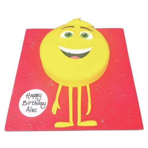 Emoji Gene Fondant Cake Delivery in Ghaziabad