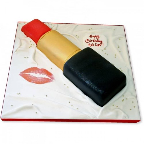 Hot Lips Fondant Cake Delivery in Ghaziabad