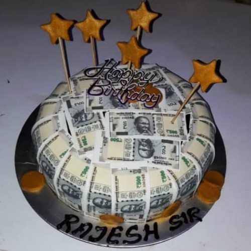Money Covered Designer Cake Delivery in Ghaziabad
