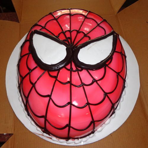 Spiderman Face Cake Delivery in Ghaziabad