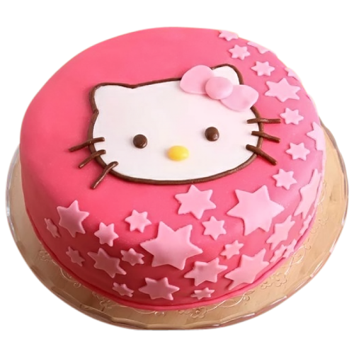 Cute Hello Kitty Birthday Cake Delivery in Ghaziabad